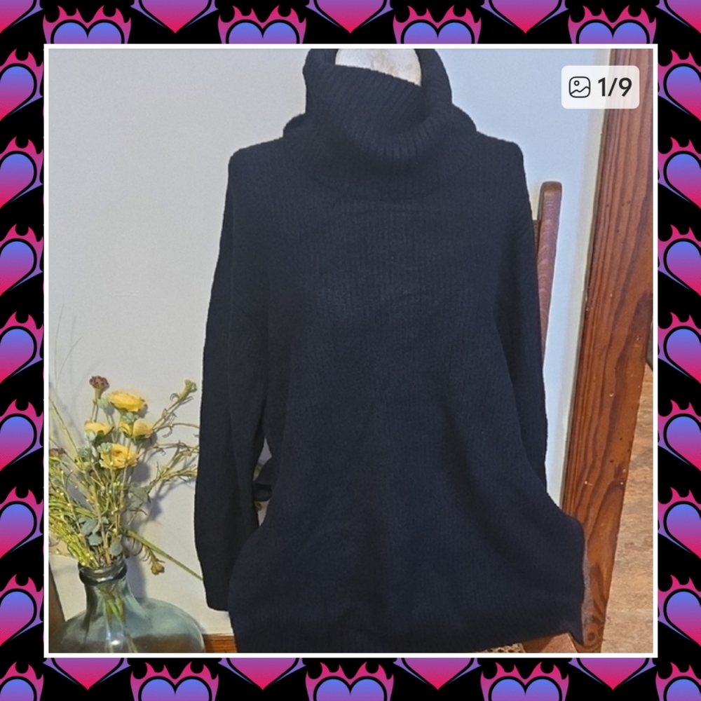 Nwt Back Cowl Neck Sweater Size Small